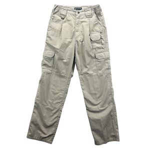 5.11 Tactical Series Khaki Cargo Tan Utility Pants Multipurpose Men’s 30/32